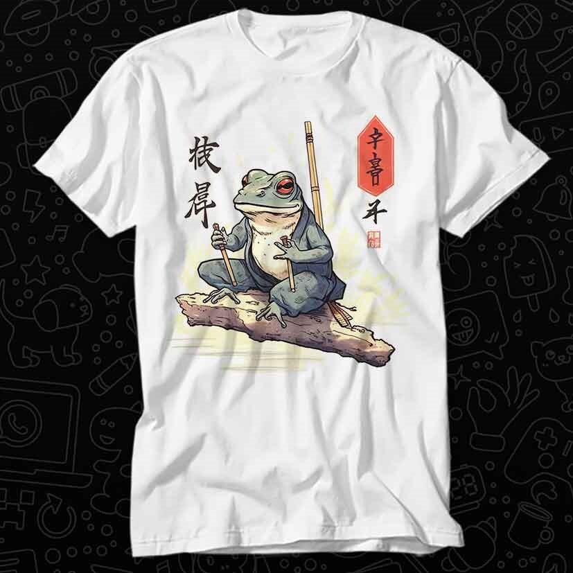 

Matsumoto Hoji Frog Todo Japanese Sensei T Shirt 493 4XL