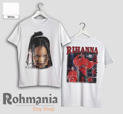 Rihanna T-Shirt, Retro R&B Pop Hip Hop Musik Merch T-Shirt