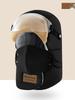 Electric Vehicle Winter Skiing Windproof Waterproof Thickened Lei Feng Hat with Visor