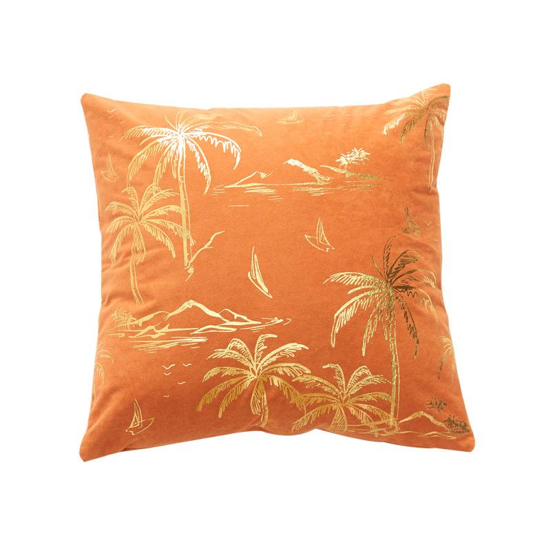 Home Pillowcases, Lambswool Bronzing Pillowcases, Fashionable Simple Color Cushion Covers