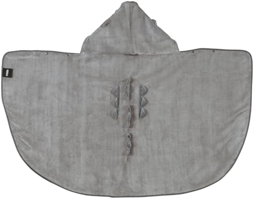 Skater Kids' Bath Poncho with Hood, Quick-Drying, 108 X 92cm, Godzilla Design, Boys' BPO1-A