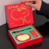 Christmas Car Hanging Apple Car Fragrance Diffuser Plaster Pendant Gift Box Creative Car Interior Decoration Christmas Gift