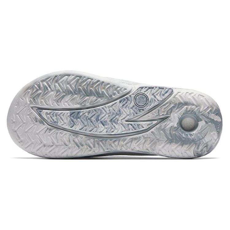 Anta Ciabatte da Uomo con Bolle d'Aria in Azoto Grigio Bianco 912521802F-2