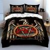 Slayer Eagle Logo Bedding Set Bedding Duvet Cover Set Duvet Cover Pillowcases (1 * Duvet Cover 2 * Pillowcases, Without Duvet Insert)