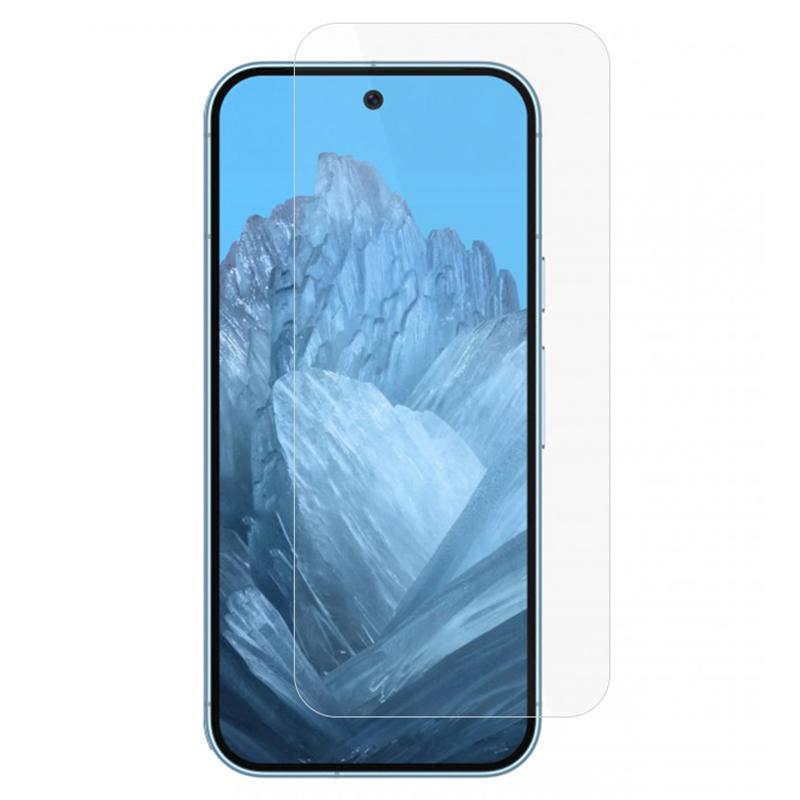 AMORUS For Google Pixel 9/Pixel 9 Pro Screen Protector 2.5D Shatterproof High Aluminum-Silicon Glass Film