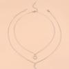 Charm Maan Zon Koppel Ketting Roestvrij Staal Holle Vlinder Hart Hanger Schakelketting Ketting Voor Vrouwen Mannen Familie Sieraden