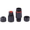 10PCS IP68 Waterproof Connector 3Pin Connector Extension Outdoor Plug Socket Cable Wire Cable for Car Truck Boat Indoor/Outdoor LED Strip Lights