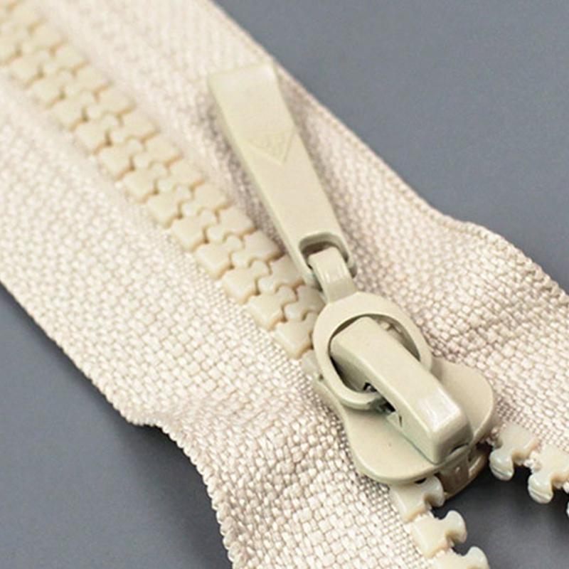 70/90cm 5# Resin Zipper Double Slider Zip For Down Jacket Clothes Bags Sewing Accessories Open-End Zippers Repair Accessory