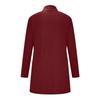 European and American Women's Knit Long Sleeve Solid Cardigan with Pockets - In Stock