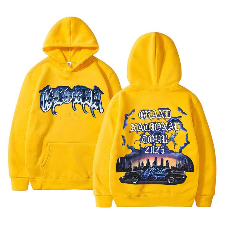 Rapper Kendrick Lamar & SZA Grand National Tour 2025 Hoodie Men Women Hip Hop Fashion Oversized Sweatshirt Man Casual Streetwear