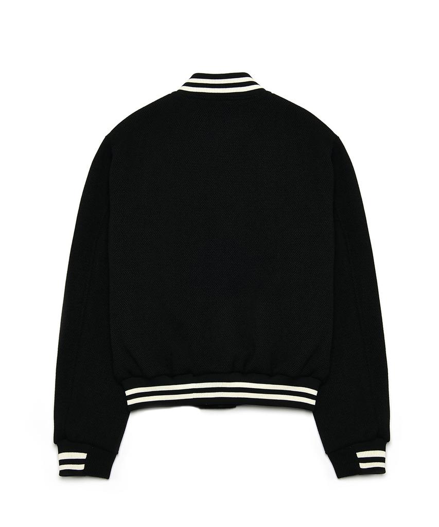 Rollingstudios Varsity Jacket Wool Black