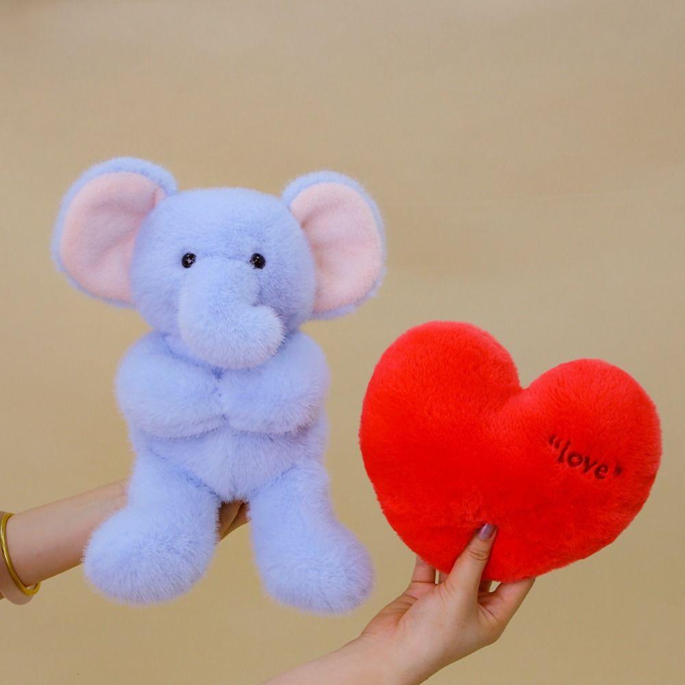 Interactive Heart Beart Stuffed Animal Doll Fluffy West Highland Dog Doll  Decoration Gifts