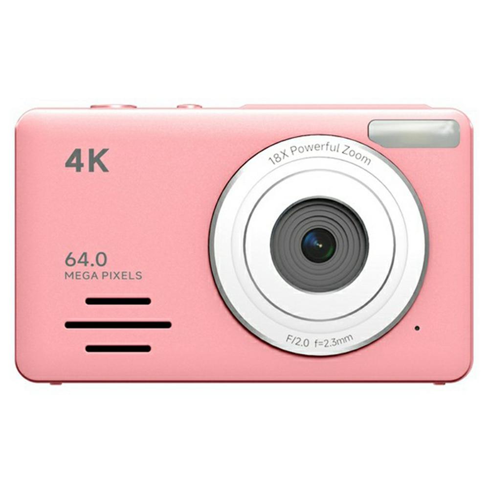 

Цифрова камера S7 4K 18x Зум 64МП CMOS-сенсор 2,88-дюймовий HD-екран Тревел-селфі-камера Pink
