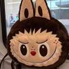 Big With Face Ears Soft Cartoon Plush Backpack Doll Bag Student Backpack