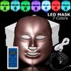110v-220v Led Facial Mask Korean 7 Colors Photon Therapy Face Mask Machine Light Therapy Acne Led Mask Skin Care Beauty New