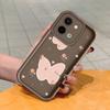 For Huawei P50 Pro P40 Lite Honor 8X 9X X9 Tecno Spark Go Infinix Smart 8 Vivo V29 V30 Y02 Y16 Soft Full Lens Protect Cartoon Butterfly Phone Case