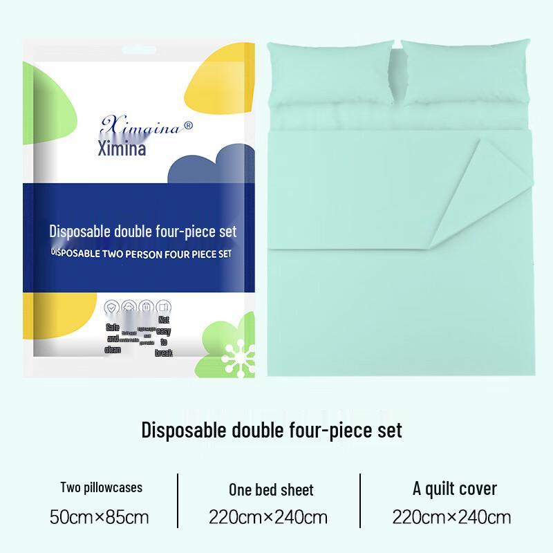 Brangdy Disposable 4-Piece Bedding Set