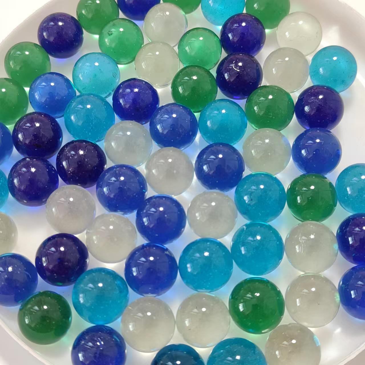 

16mm Anime City Arcade Five-Color Glass Marbles for Children s Game Machine Five-Color Mix 25kg
