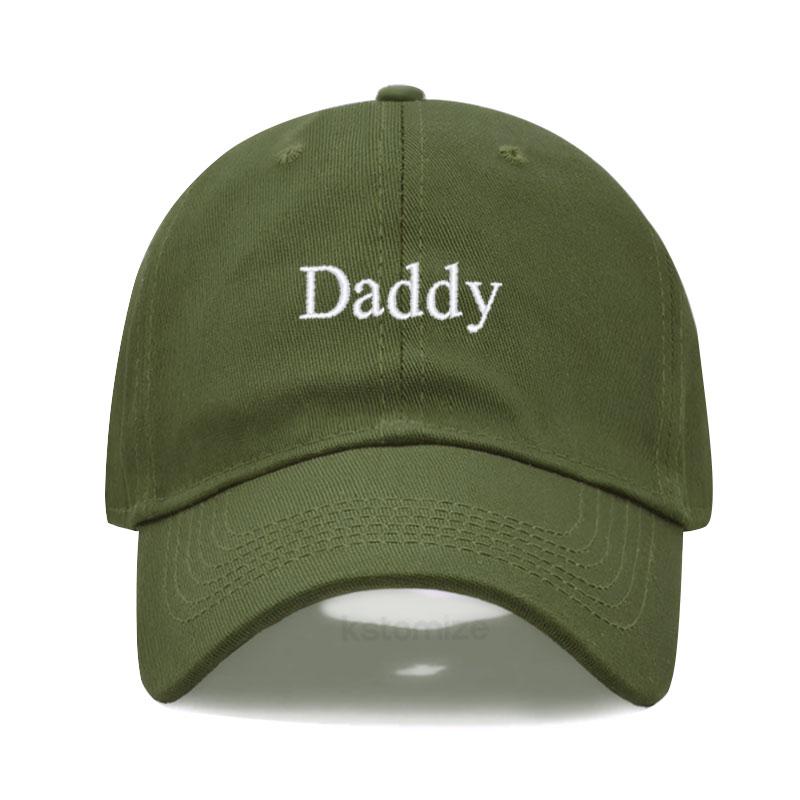 Daddy Embroidered Baseball Cap for Women Men Fashion Adjustable Soft Cotton Dad Hat Unisex Classic Golf Caps