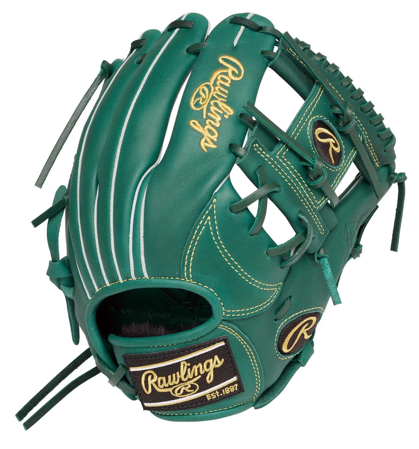 

Бейсбольная перчатка Rawlings HYPER TECH R9 SERIES Темно-зеленая Размер L, Софтбол, Юниорская, Детская, GJ5R9N6L, [Универсальная], (Бросающий правой рукой)