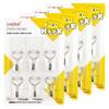 LIEI Transparent Strong Adhesive Wall Hook
