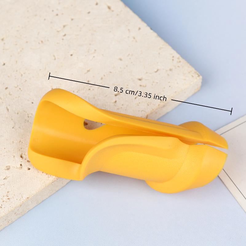 

1pc Badminton Racket Grip Trainer Quickly Correct Your Grip Position and Perfect Your Swing Technique for Beginners жовтий