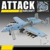 1/72 A-10 Thunderbolt II Fighter Toy Plane Aircraft Model Diecast Metal Airplane Miniature Unique Collection Gift for Children