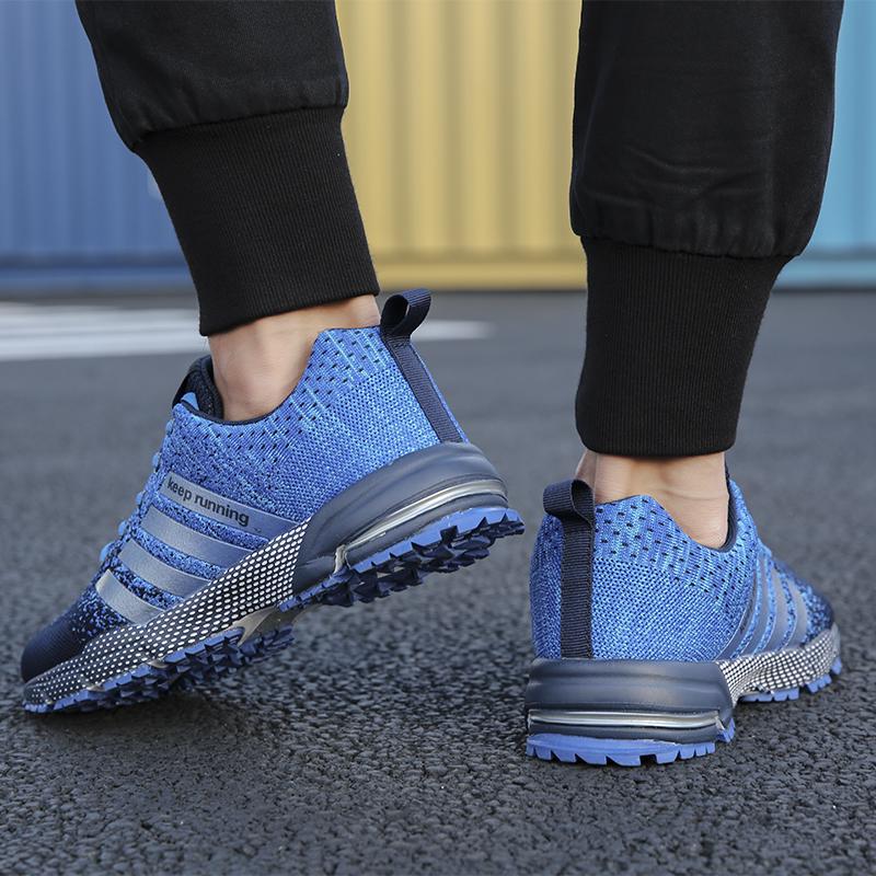 Men's Running Sports Shoes Breathable Women Casual Sneakers Big Size 35-48 Non-slip Fitness Jogging Shoes