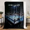 Boxing Ring Spectacle Blanket for all seasons blanket lunch break throw gift