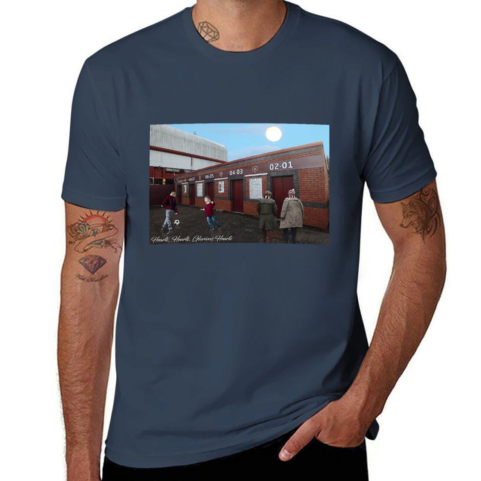 Heart Hearts Glorious Hearts TShirt Soft Durable Cotton TShirt S
