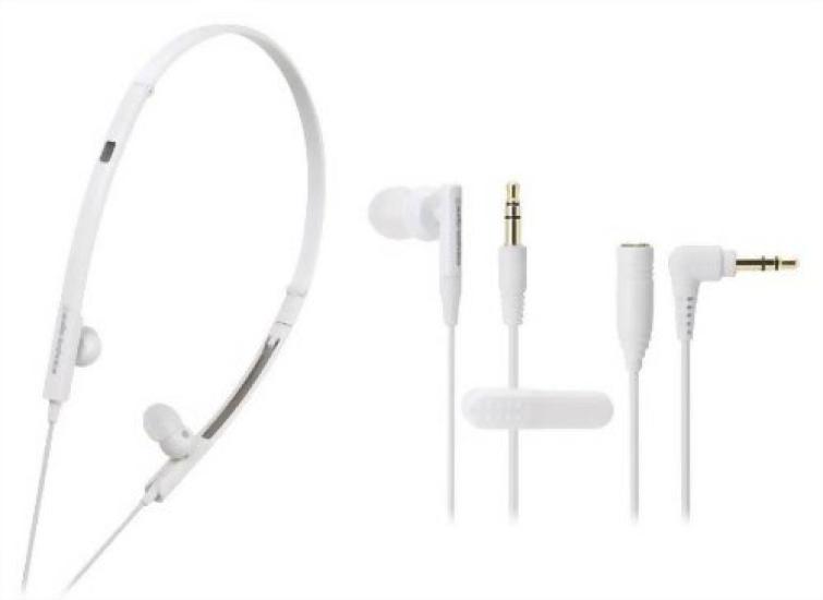 

Audio Technica Inner Ear Headphones White WH ATH-CKP330