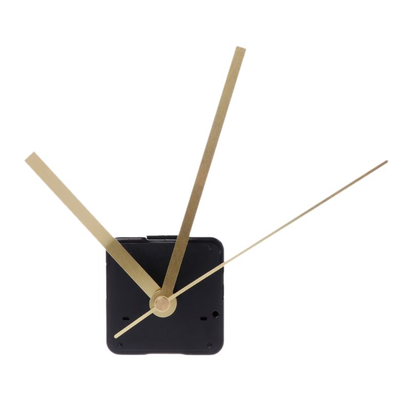 DIY Clock Movement Mechanism Non Ticking DIY Wall Clock Mechanisms with Hands Set for Repair Parts Replacement