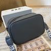 2024 Women's Cross-Border Roll-Up Camera Bag: Personalized, Embroidered Square Design
