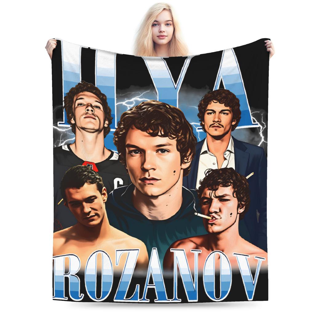 Heated Rivalry Flannel Blanket Girls Warm Soft Bedding Throws Spring Couch Chair Bedspread Sofa Bed Cover