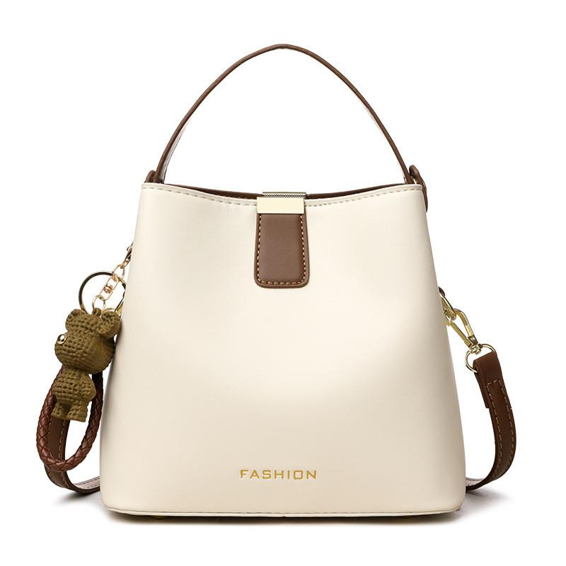 IELGY Ladies Messenger Bag All-Match Shoulder Portable Bucket Bag