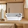 Boat Beverage Holder with Storage AntiNoise Marine Drink Organizer Compact