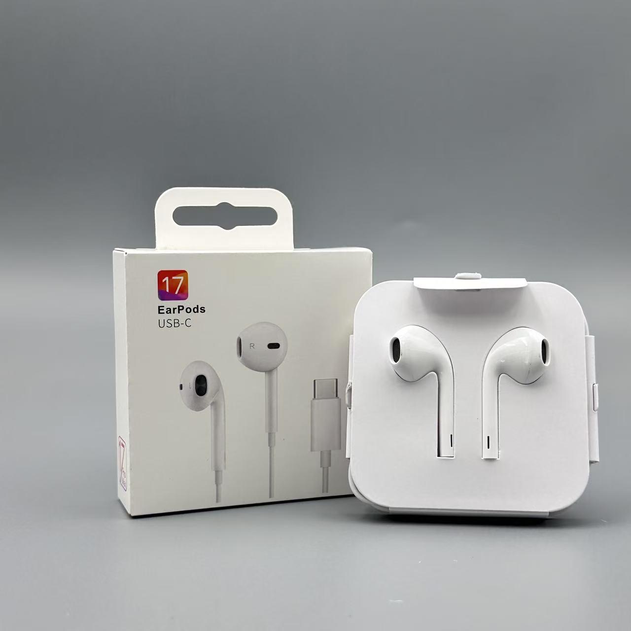 

Popular Wired Earphones for Apple 17 with Type-C Port and Gift Packaging, Compatible with 17 ProMax.