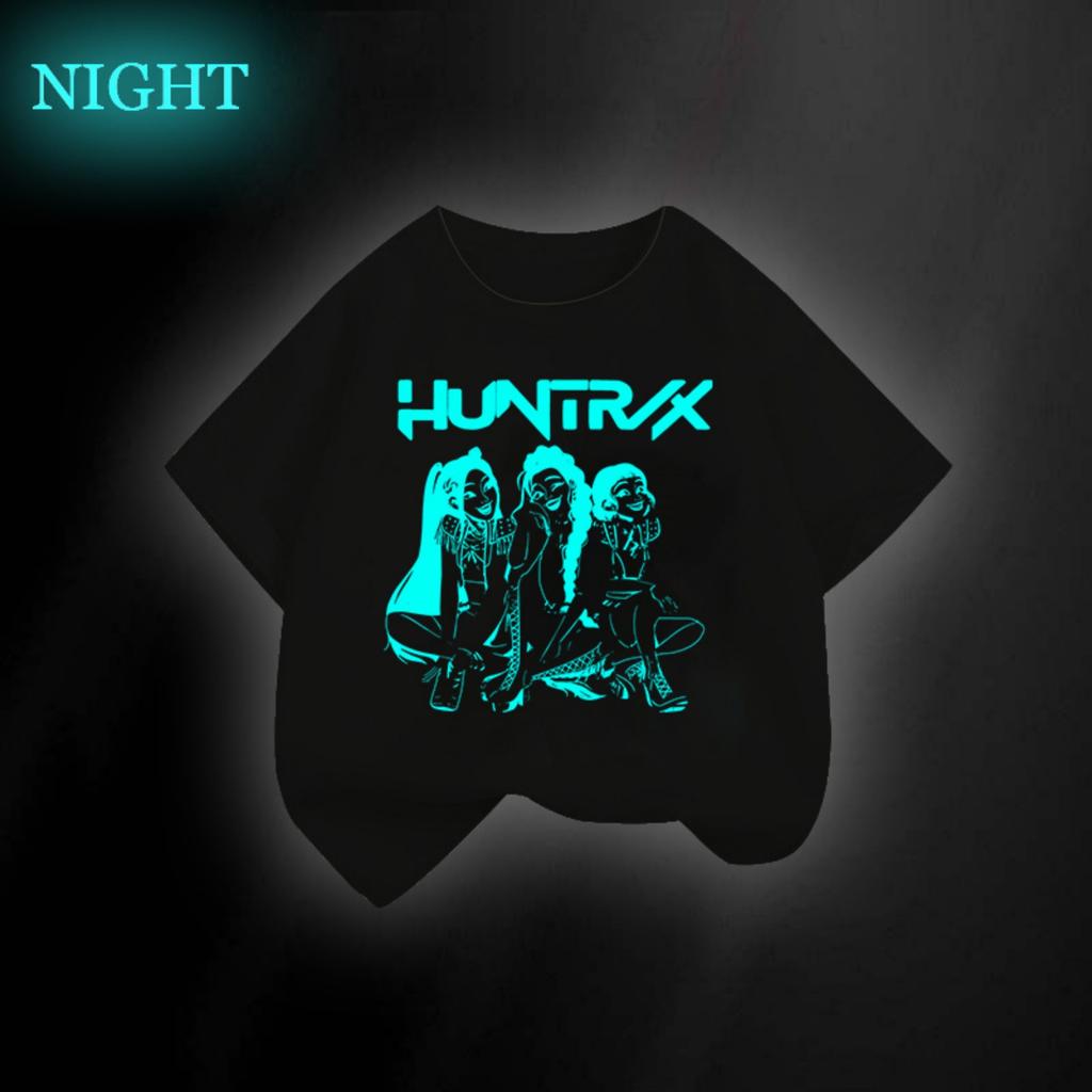 Children's Casual Printed Round Neck Short-sleeved Top