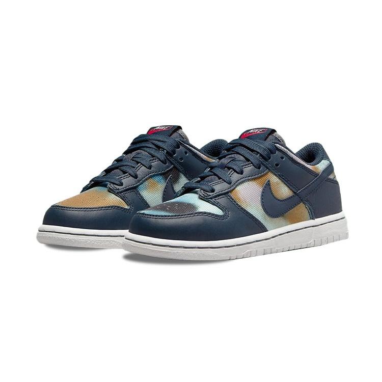 (PS) Nike Dunk Low SE 'Graffiti - Obsidian' Kids' DM1052-400