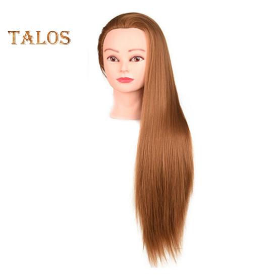 

Стенд для демонстрации плетения волос Манекен-голова с волосами Человеческие волосы Прямые 25 Профессиональная косметологическая кукольная голова для парикмахеров-стилистов и косметологов жёлтый