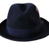 Autumn and Winter Woolen Hat British Retro Bow Decorative Top Hat Fashionable Versatile Woolen Top Hat