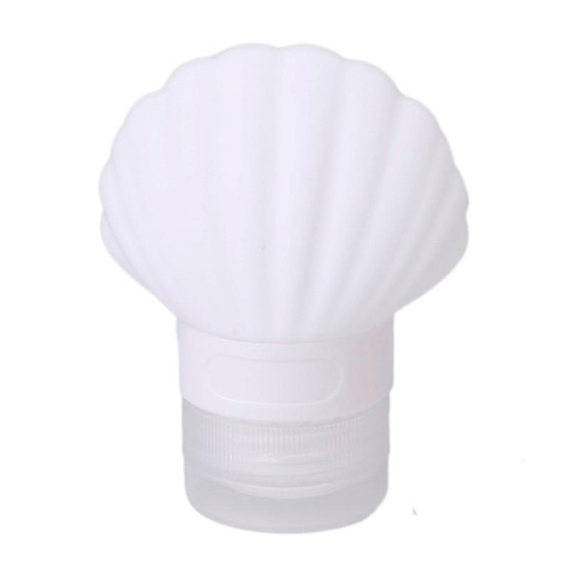 40/90ML Láhev Silikonová Kosmetická Lahvička Lahvičky na Šampon Měkké Přenosné Conchas Lahvička s Hroty pro Cestování