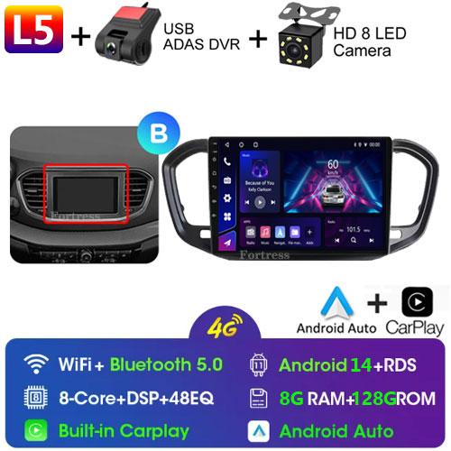 Fortress  For LADA Vesta NG 2025 Car Radio Multimedia Video Player Navigation stereo GPS Android 13 No 2din 2 din dvd