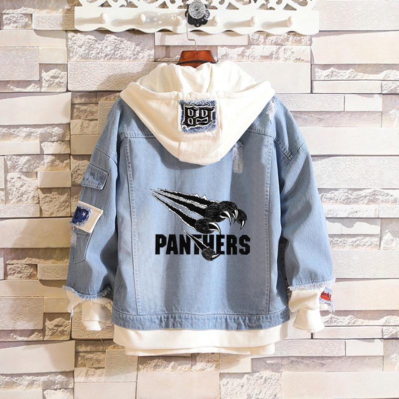 Spiderman Frühling/Herbst Anime Unisex Jeansjacken & Sweatshirts - Trendige Multicolor-Stile