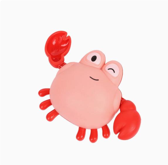 Wind-Up Cartoon Frog Baby Bath Toy