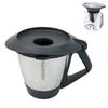 Heat Resistant Plastic Lid for Kitchen Mixer TM31 Mixing Pots Cover with Sealing Rings Kitchen Machine Accessories