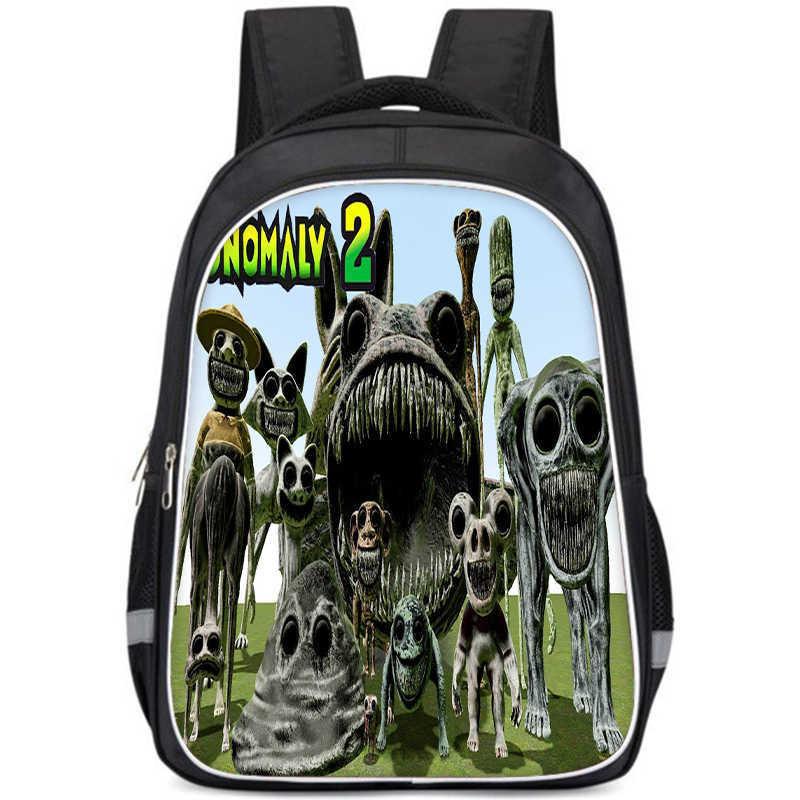 Zoonomaly Große Kapazität Leichter 3D Oxford-Stoff Rucksack Für Kinder Schule