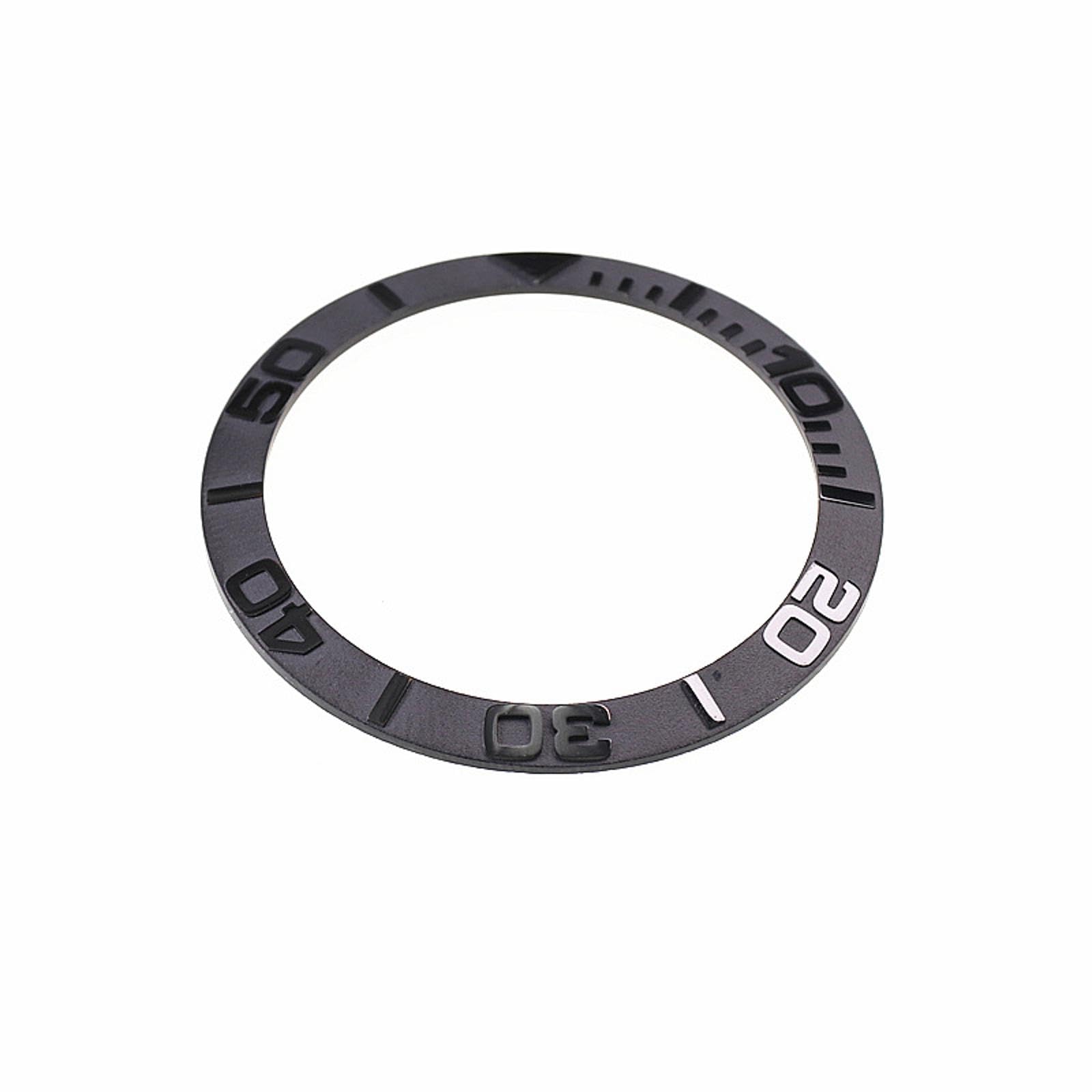 Angled Ceramic Watch Bezel 38mm Ceramic Bezel Insert Watch Accessories For Seiko SKX007 SKX009 Se...