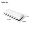 Deli 3898 A4 Home Photo Laminator CN Plug (adapter Included)