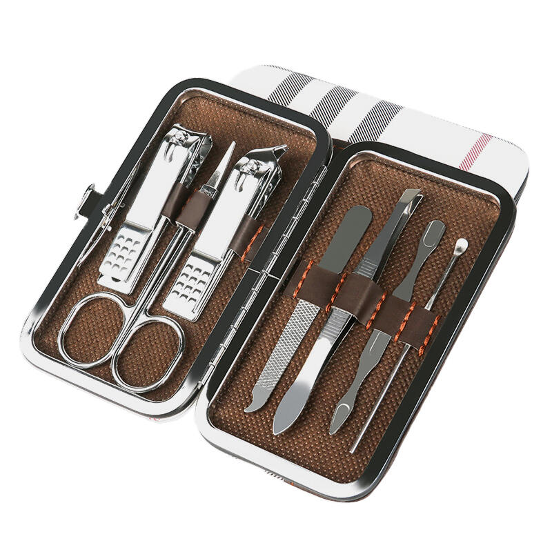 Portable Nail Clipper Set of 7 Nail Care Clippers